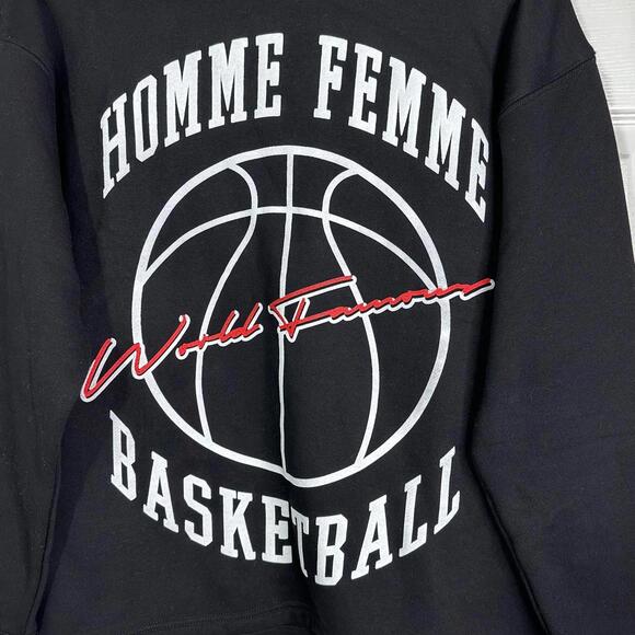 NWT Homme Femme Basketball Hoodie Limited Edition Unisex XS - Picture 3 of 9